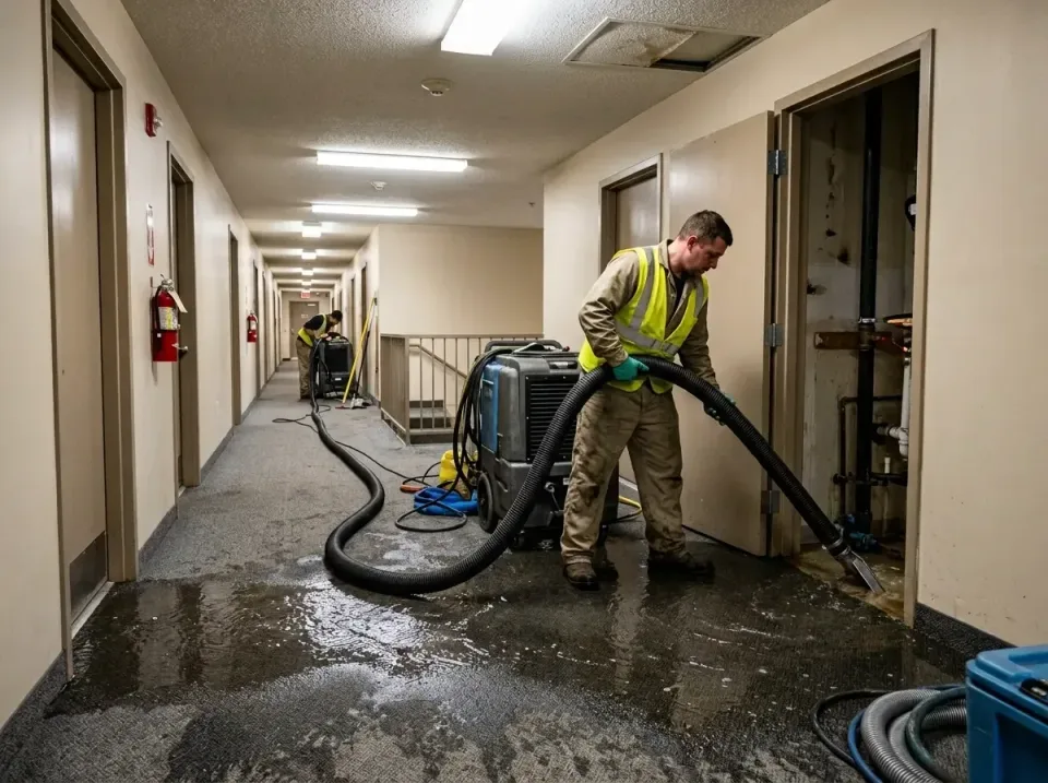multi-unit-apartment-hallway-f-005 — frequently asked questions, Emergency Burst Pipe Water Extraction & Removal in Willow G…